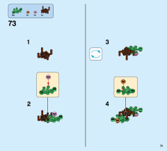 LEGO 31078 instructions page 71 – build guide
