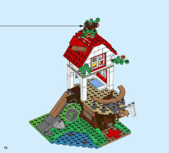 LEGO 31078 instructions page 72 – build guide