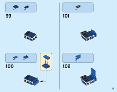 LEGO 31079 instructions page 73 – build guide