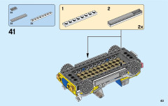 LEGO 31079 instructions page 43 – build guide