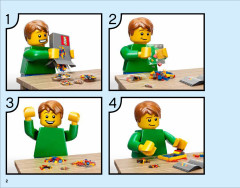 LEGO 31080 instructions page 2 – build guide