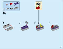 LEGO 31080 instructions page 21 – build guide
