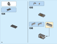 LEGO 31080 instructions page 76 – build guide