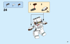 LEGO 31080 instructions page 17 – build guide
