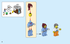 LEGO 31080 instructions page 2 – build guide