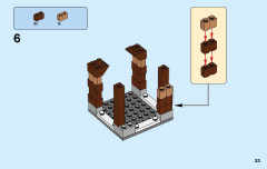 LEGO 31080 instructions page 23 – build guide