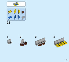 LEGO 31081 instructions page 23 – build guide
