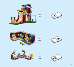LEGO 31081 instructions page 3 – build guide