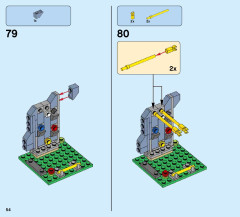 LEGO 31081 instructions page 54 – build guide