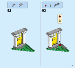 LEGO 31081 instructions page 61 – build guide