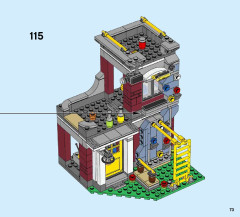 LEGO 31081 instructions page 73 – build guide