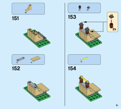 LEGO 31081 instructions page 91 – build guide