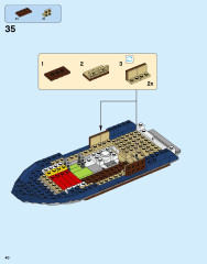LEGO 31083 instructions page 40 – build guide