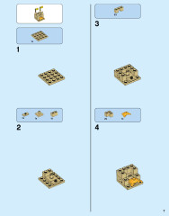 LEGO 31083 instructions page 7 – build guide