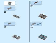 LEGO 31084 instructions page 207 – build guide
