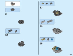 LEGO 31084 instructions page 209 – build guide