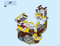 LEGO 31084 instructions page 75 – build guide