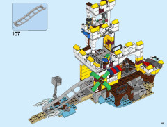 LEGO 31084 instructions page 89 – build guide