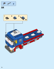 LEGO 31085 instructions page 72 – build guide