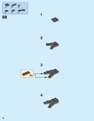 LEGO 31085 instructions page 76 – build guide