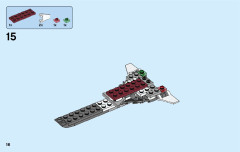 LEGO 31086 instructions page 16 – build guide