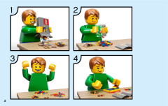 LEGO 31086 instructions page 2 – build guide