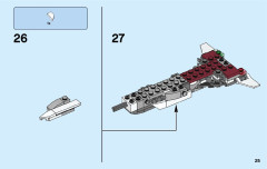LEGO 31086 instructions page 25 – build guide