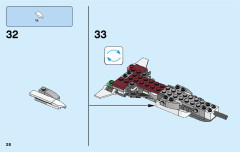 LEGO 31086 instructions page 28 – build guide