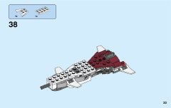 LEGO 31086 instructions page 33 – build guide