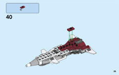 LEGO 31086 instructions page 35 – build guide