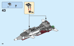 LEGO 31086 instructions page 38 – build guide