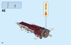 LEGO 31086 instructions page 40 – build guide