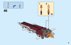 LEGO 31086 instructions page 41 – build guide