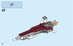 LEGO 31086 instructions page 42 – build guide