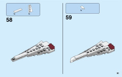 LEGO 31086 instructions page 51 – build guide