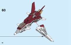 LEGO 31086 instructions page 52 – build guide