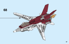 LEGO 31086 instructions page 57 – build guide