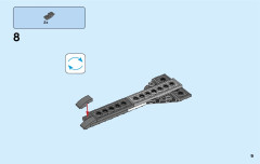 LEGO 31086 instructions page 9 – build guide