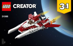 LEGO 31086 instructions page 1 – build guide