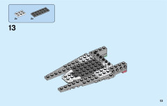 LEGO 31086 instructions page 13 – build guide