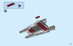 LEGO 31086 instructions page 15 – build guide