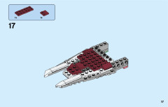 LEGO 31086 instructions page 17 – build guide