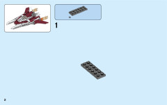LEGO 31086 instructions page 2 – build guide