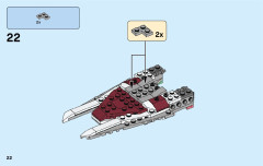 LEGO 31086 instructions page 22 – build guide