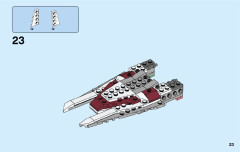 LEGO 31086 instructions page 23 – build guide