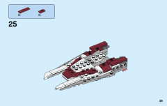 LEGO 31086 instructions page 25 – build guide