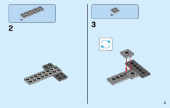 LEGO 31086 instructions page 3 – build guide