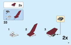 LEGO 31086 instructions page 31 – build guide