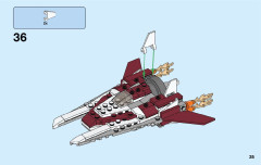 LEGO 31086 instructions page 35 – build guide