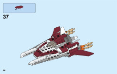 LEGO 31086 instructions page 36 – build guide